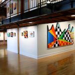 Monty Montgomery - Exhibit Back Wall - Art Exhibition San Diego Gallery